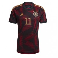 Fotbalové Dres Německo Mario Gotze #11 Venkovní MS 2022 Krátký Rukáv